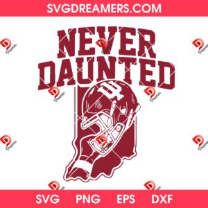 Never Daunted Indiana Championship 2026 SVG PNG