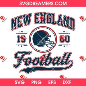 New England Patriots Football SVG PNG