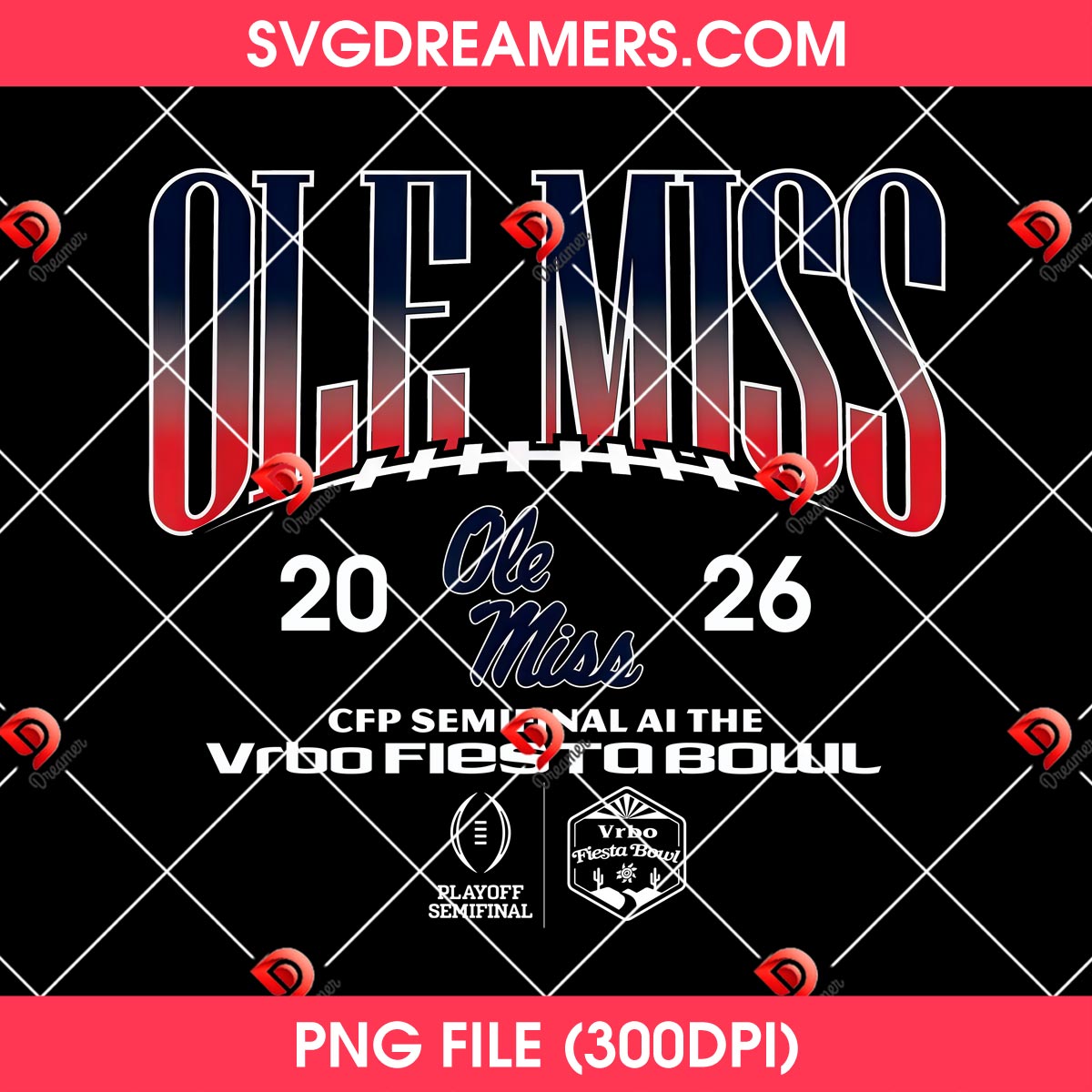 OLE MISS 2026 Champions PNG, CFP Semifinal At The Vrbo FIESTA BOWL PNG 2 OLE MISS 2026 Champions PNG, CFP Semifinal At The Vrbo FIESTA BOWL PNG