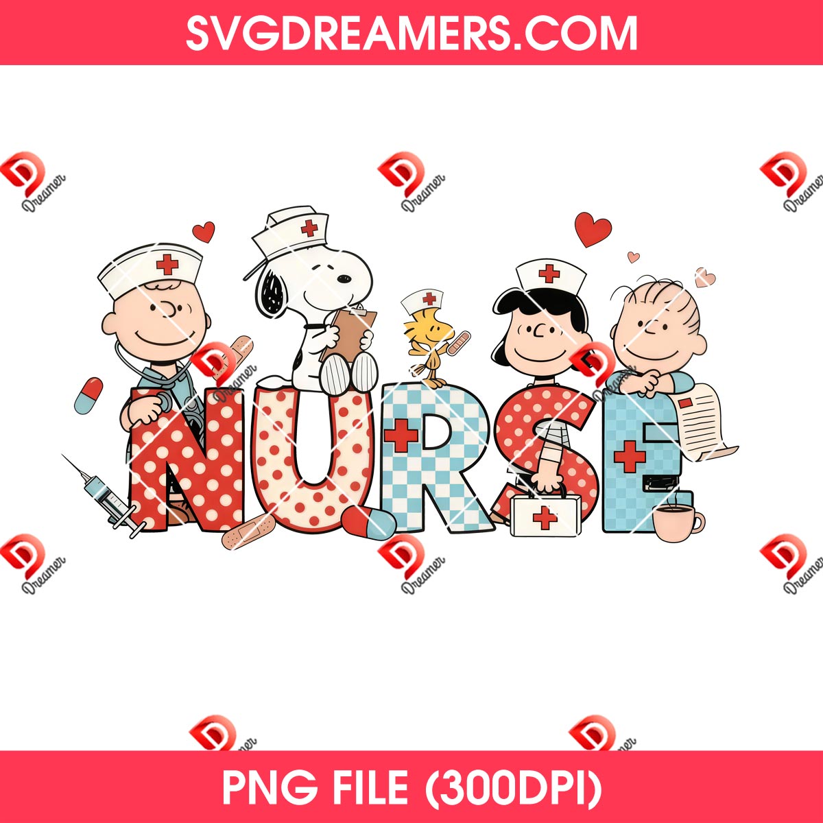 Snoopy And Friends Nurse Valentine PNG, Peanuts Nurse Love PNG 1 Snoopy And Friends Nurse Valentine PNG, Peanuts Nurse Love PNG
