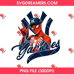 Spiderman Baseball New York Yankees PNG, MLB Sport Superhero NY Yankees PNG