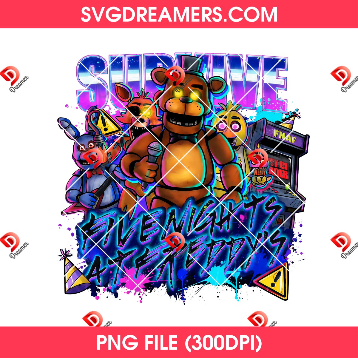Survive Five Nights At Freddy's PNG 2 Survive Five Nights At Freddy's PNG