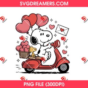 Valentine Peanuts Snoopy Cartoon PNG