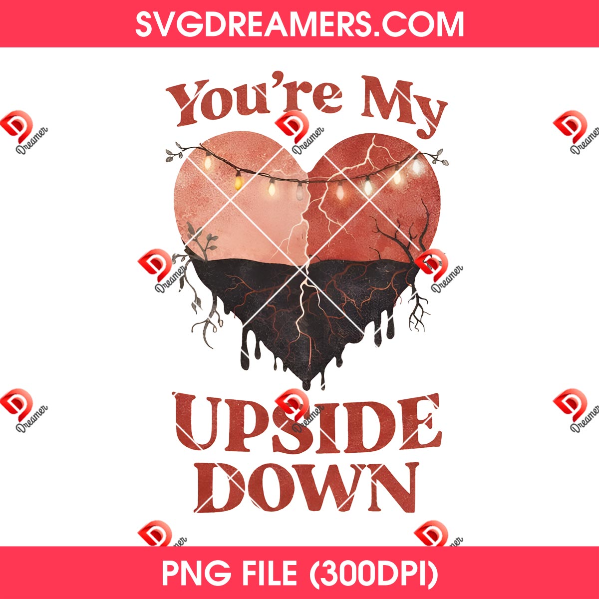 You Are My Upside Down PNG, Valentine Heart Stranger Things PNG 1 You Are My Upside Down PNG, Valentine Heart Stranger Things PNG