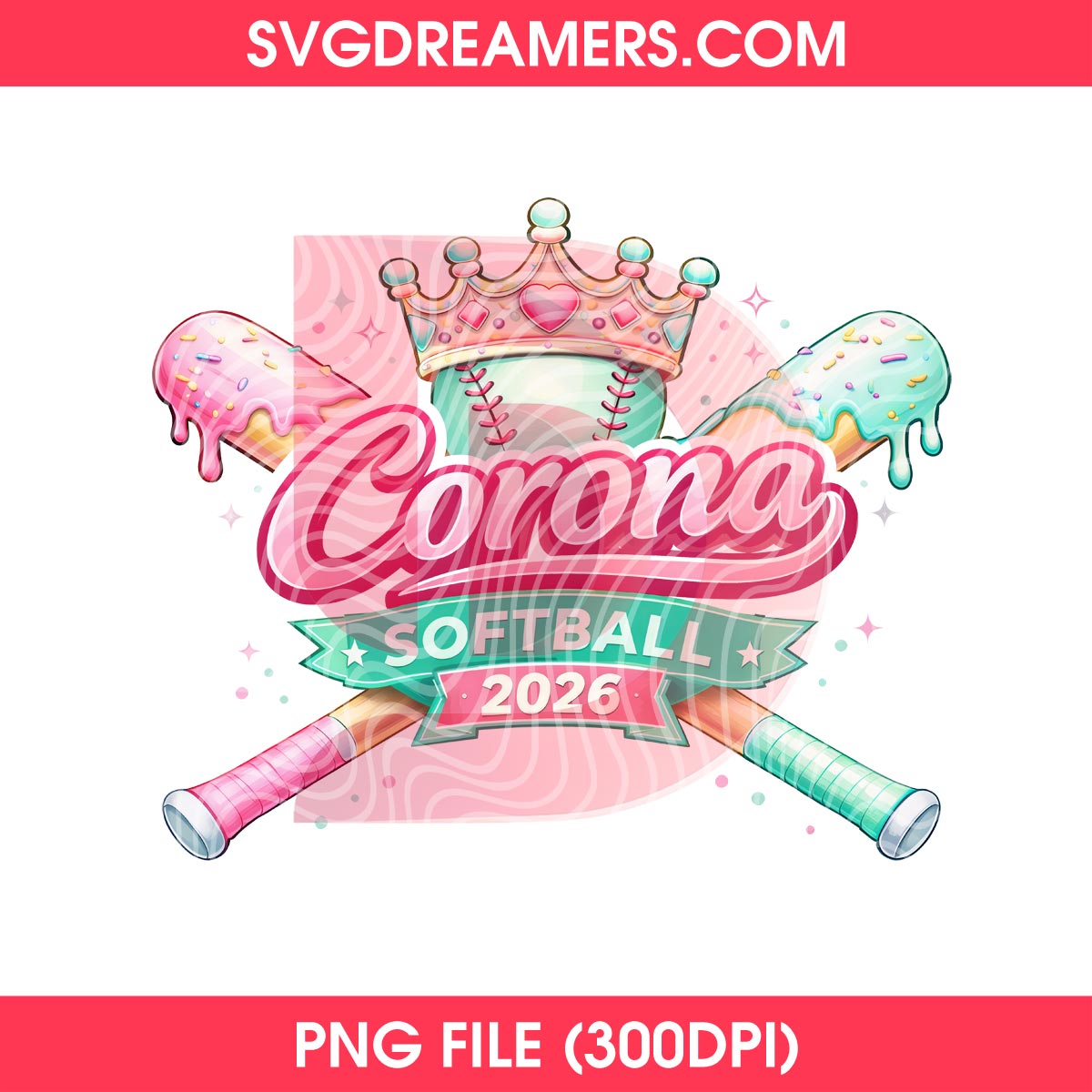 Corona Softball 2026 PNG 2 Corona Softball 2026 PNG