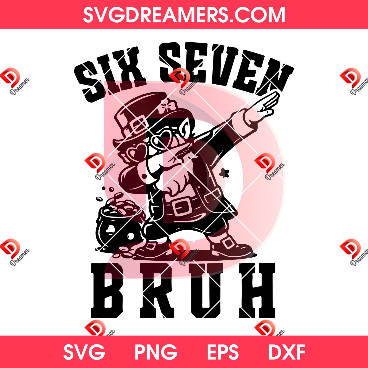 Dabbing Leprechaun Six Seven Bruh SVG PNG, Funny St Patricks Day 67 Meme PNG SVG 2 Dabbing Leprechaun Six Seven Bruh SVG PNG, Funny St Patricks Day 67 Meme PNG SVG
