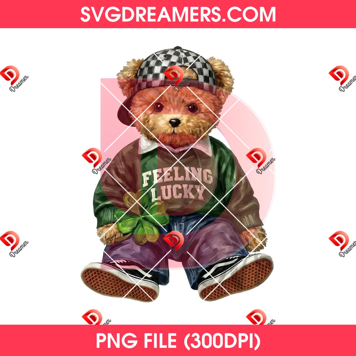 Feeling Lucky Teddy Bear St Patricks Day PNG, St Patricks Boy Lucky Shamrock PNG 1 Feeling Lucky Teddy Bear St Patricks Day PNG, St Patricks Boy Lucky Shamrock PNG
