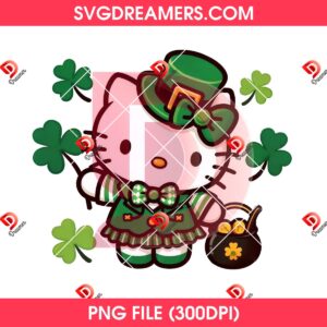 Hello Kitty Preppy Saint Patricks Day PNG, Lucky Shamrock Hello Kitty 2026 PNG 3 Hello Kitty Preppy Saint Patricks Day PNG Lucky Shamrock Hello Kitty 2026 PNG 1