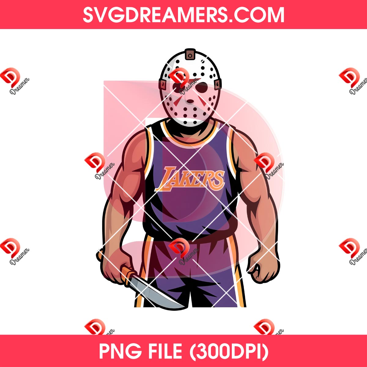 Jason Voorhees LA Lakers Basketball PNG, Horror Killer Basketball NBA Lakers PNG 1 Jason Voorhees LA Lakers Basketball PNG, Horror Killer Basketball NBA Lakers PNG