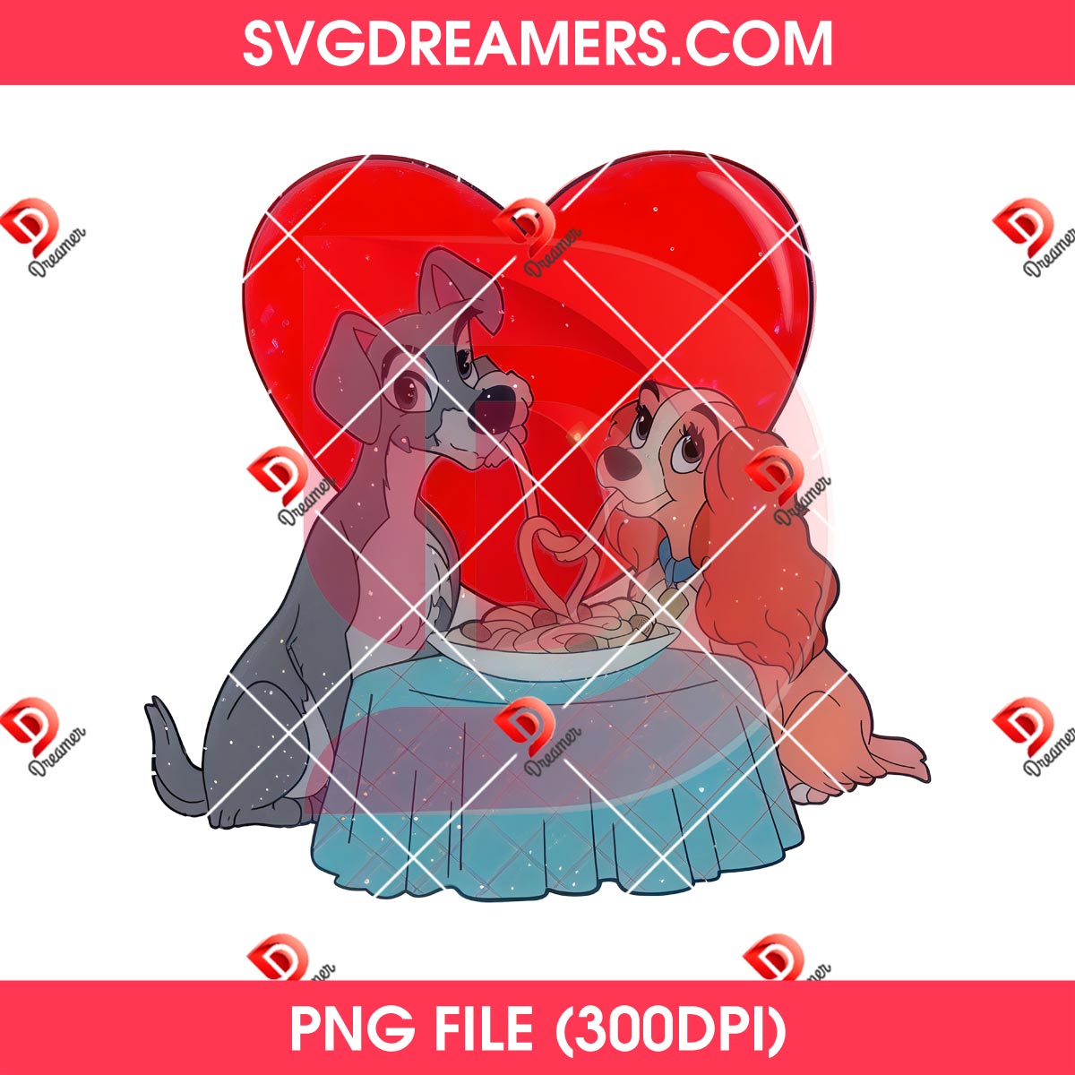 Lady And The Tramp Spaghetti PNG 2 Lady And The Tramp Spaghetti PNG
