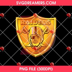 Las Vegas Raiders Golden Logo PNG