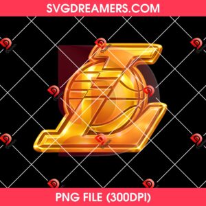Los Angeles Lakers Basketball Golden Logo PNG 7 Los Angeles Lakers Basketball Golden Logo PNG