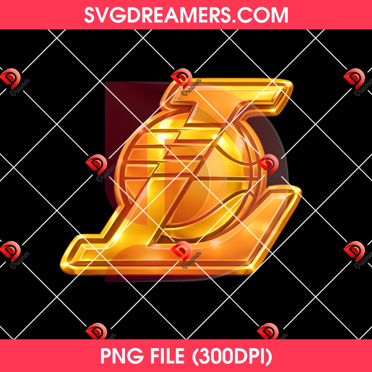 Los Angeles Lakers Basketball Golden Logo PNG 4 Los Angeles Lakers Basketball Golden Logo PNG