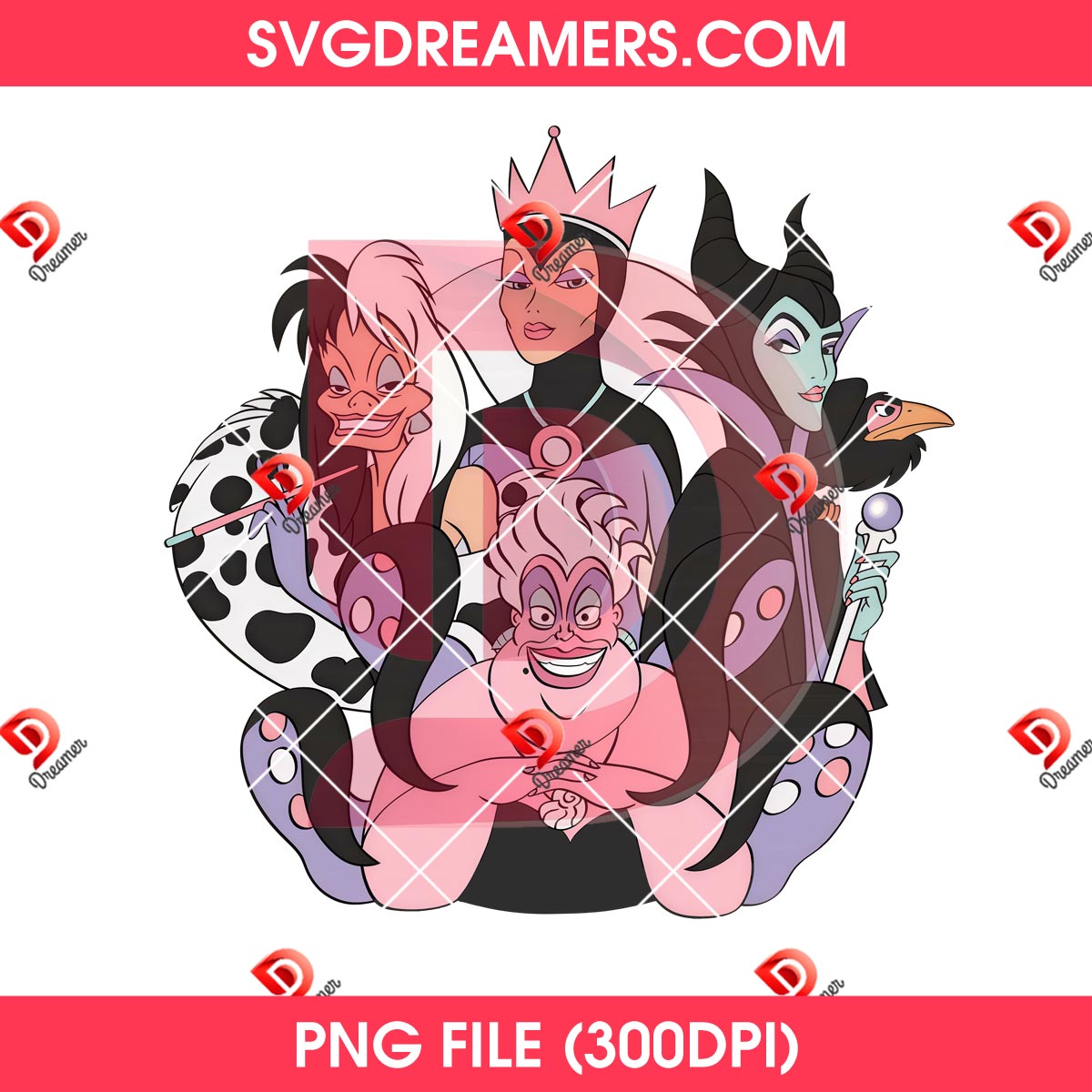 Magical Villains Halloween PNG 2 Magical Villains Halloween PNG