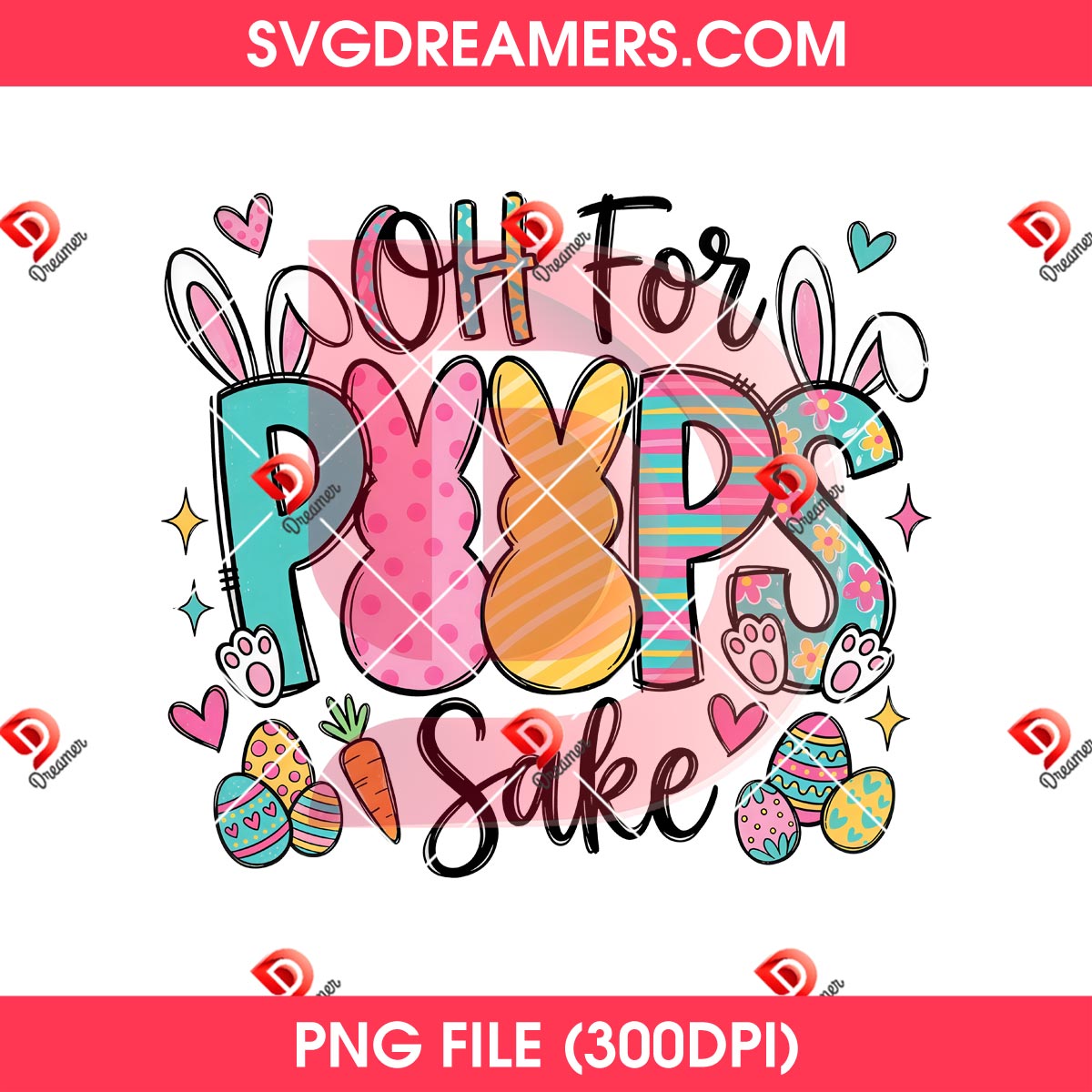 Oh For Peeps Sake PNG, Bunny Easter Day 2026 PNG 2 Oh For Peeps Sake PNG, Bunny Easter Day 2026 PNG