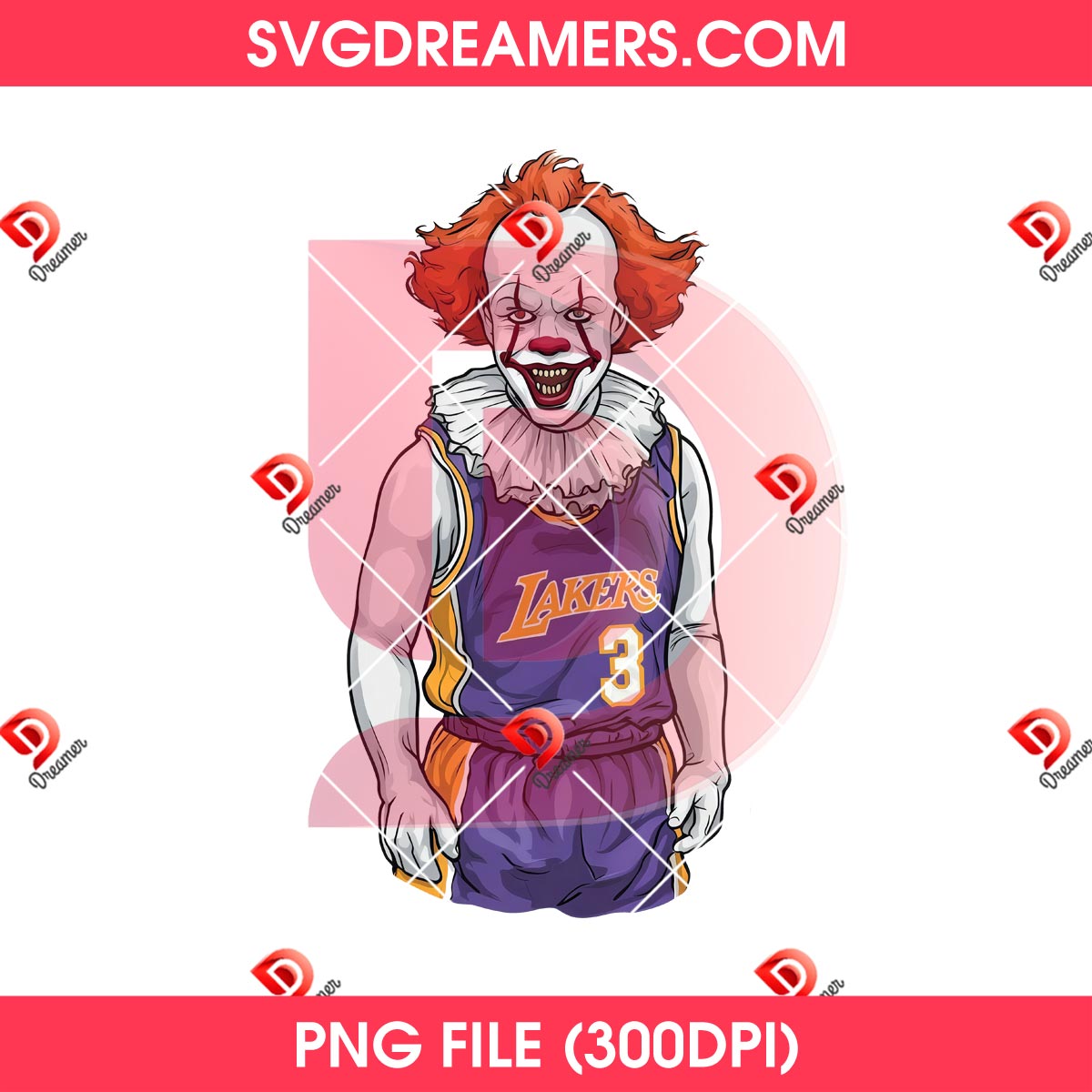 Pennywise LA Lakers Basketball PNG, Horror Basketball Los Angeles Lakers PNG 1 Pennywise LA Lakers Basketball PNG, Horror Basketball Los Angeles Lakers PNG