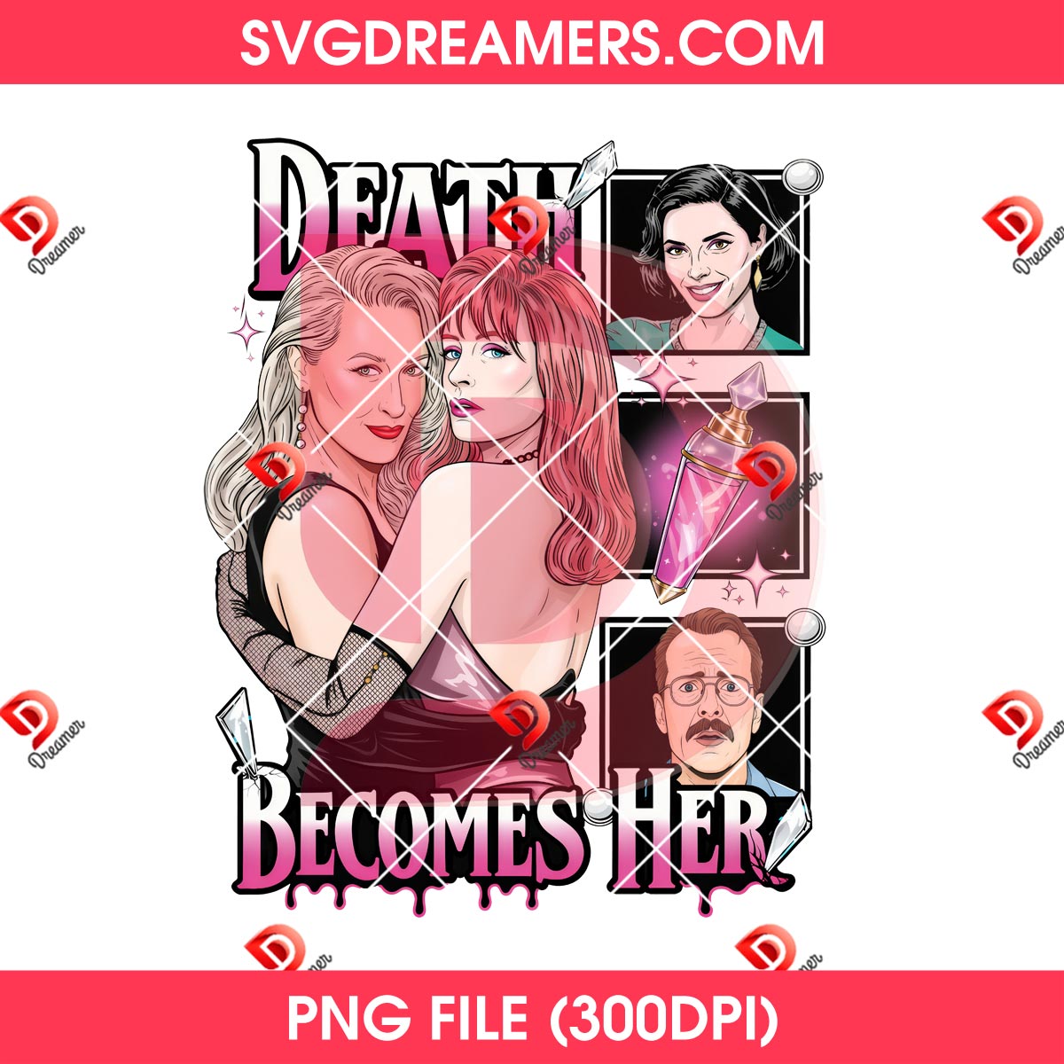 Siempre Viva PNG, Immortal Glam Horror Design PNG 4 Siempre Viva PNG, Immortal Glam Horror Design PNG