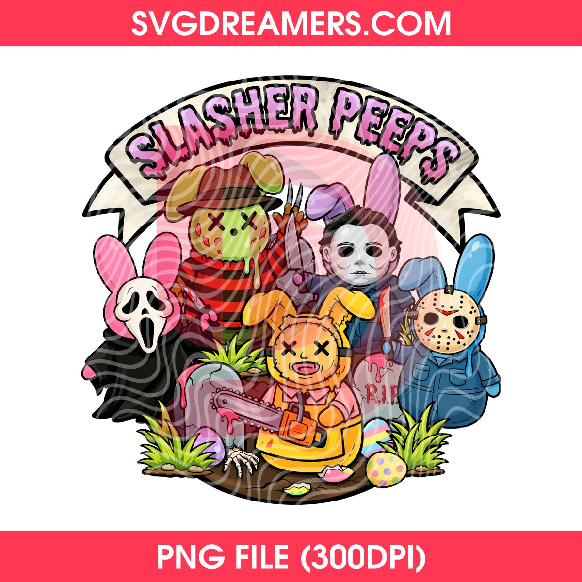 Slasher Peeps PNG, Horror Easter PNG, Killers Movie Bunny Easter Day PNG 1 Slasher Peeps PNG, Horror Easter PNG, Killers Movie Bunny Easter Day PNG