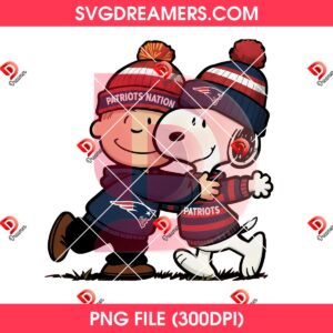 Snoopy And Charlie Brown New England Patriots 2026 Champions Super Bowl LX PNG