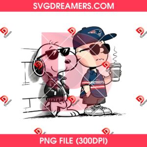 Snoopy-Dog-New-England-Patriots--Super-Bowl-2026-PNG,-Football-Champions-2026-Patriots-Peanuts-PNG