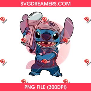 Stitch Patriots Super Bowl LX 2026 PNG, Disney Stitch Football Champions New England Patriots PNG
