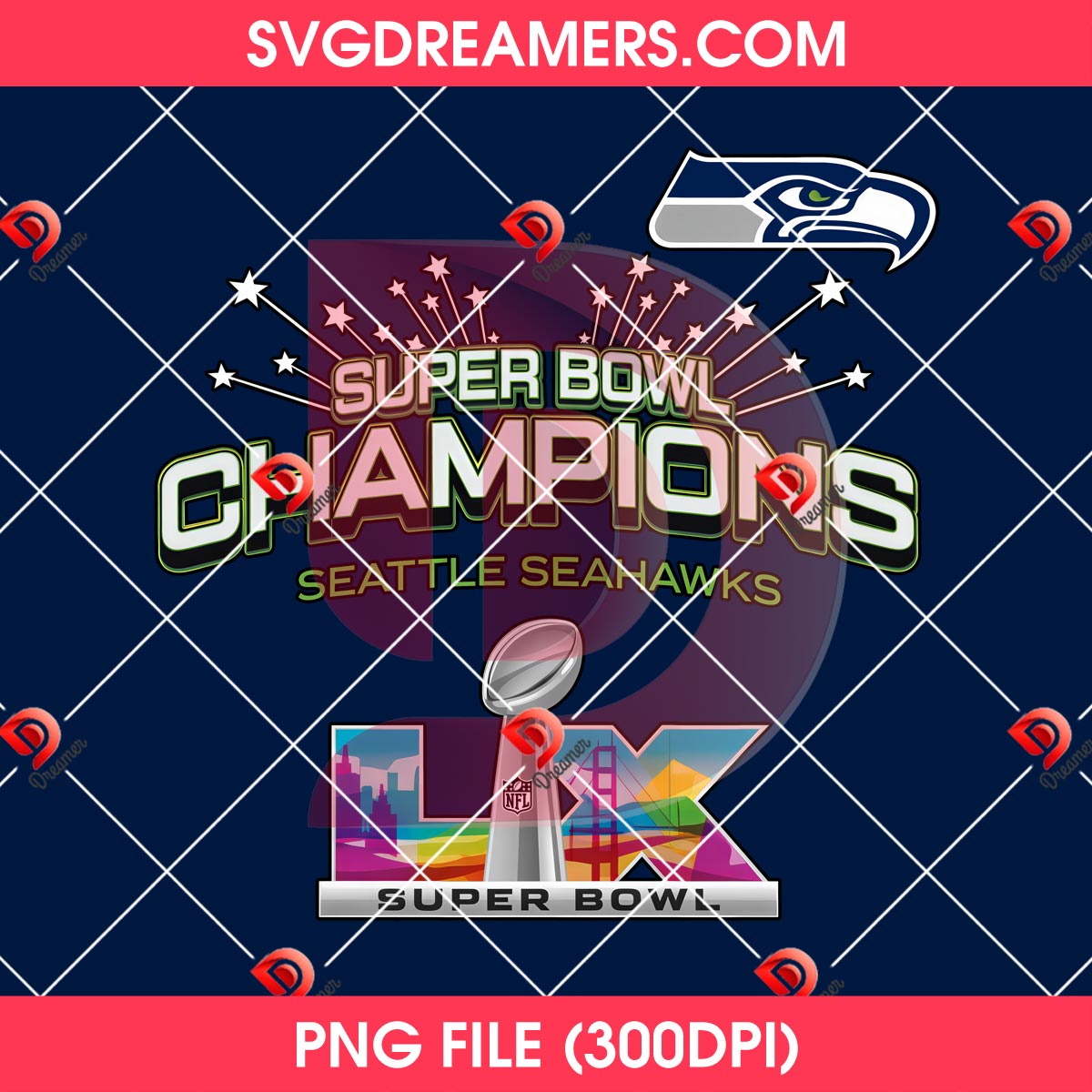 Super Bowl LX Champions Seahawks 2026 PNG Design, Seattle Seahawks World Champions PNG 1 Super Bowl LX Champions Seahawks 2026 PNG Design, Seattle Seahawks World Champions PNG