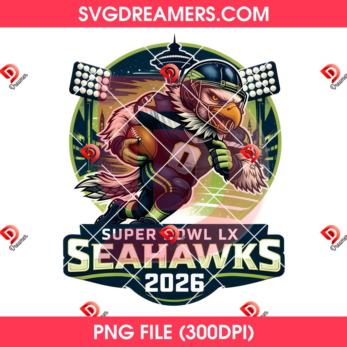 Super Bowl LX Seahawks 2026 PNG Design, Football Champions 2026 Seattle Seahawks Team PNG 2 Super Bowl LX Seahawks 2026 PNG Design, Football Champions 2026 Seattle Seahawks Team PNG