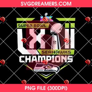 Super Bowl LX Seattle Seahawks 2026 NFL Football Champions PNG