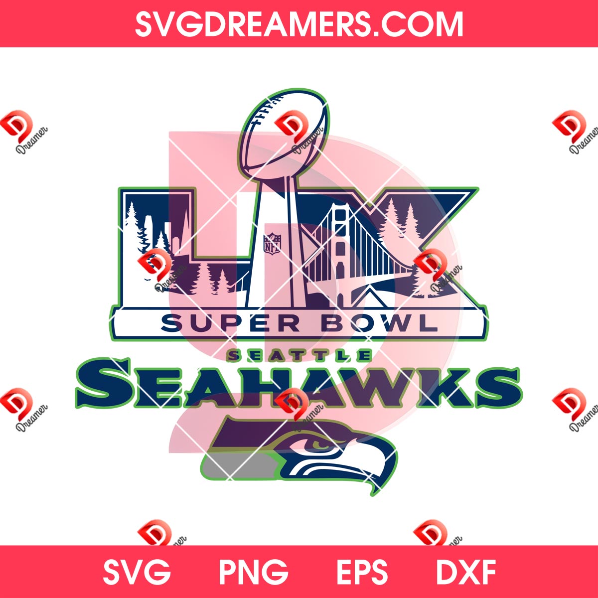 Super Bowl LX Seattle Seahawks PNG SVG, Football Champions 2026 SVG PNG 1 Super Bowl LX Seattle Seahawks PNG SVG, Football Champions 2026 SVG PNG