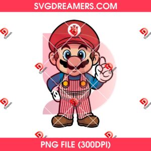 Super Mario Indiana University PNG
