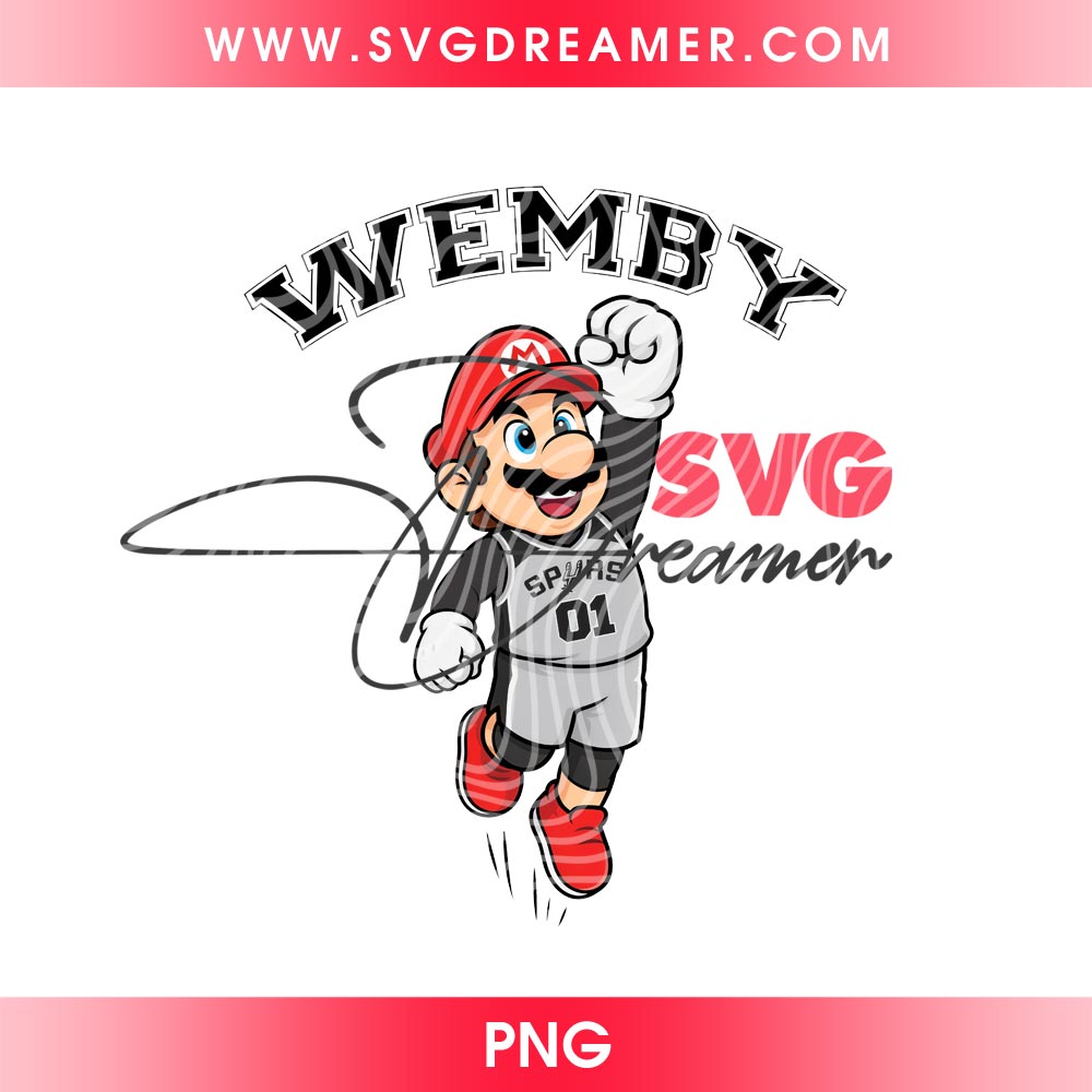 Super Mario Spurs Wemby PNG, San Antonio Spurs NBA Finals 2026 Cartoon Game PNG, Go Spurs Go PNG 1 Super Mario Spurs Wemby PNG, San Antonio Spurs NBA Finals 2026 Cartoon Game PNG, Go Spurs Go PNG