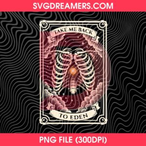 Take Me Back To Eden PNG, Sacred And Serpentine The Ritual Cards PNG