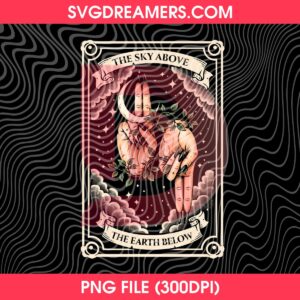 The Sky Above The Earth Below PNG, Sacred And Serpentine The Ritual Cards PNG