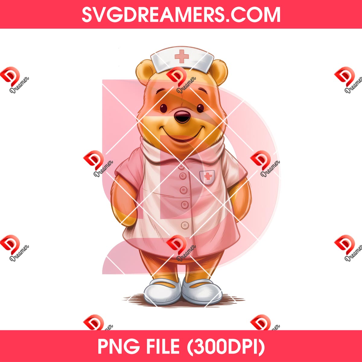Winnie The Pooh As A Nurse PNG 2 Winnie The Pooh As A Nurse PNG