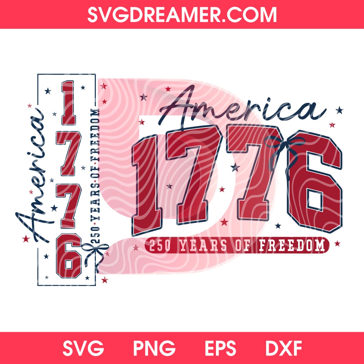 America 1776 SVG 250 Years of Freedom SVG PNG, 250th Independence Day Happy 250th Birthday USA SVG PNG 1 America 1776 SVG 250 Years of Freedom SVG PNG, 250th Independence Day Happy 250th Birthday USA SVG PNG