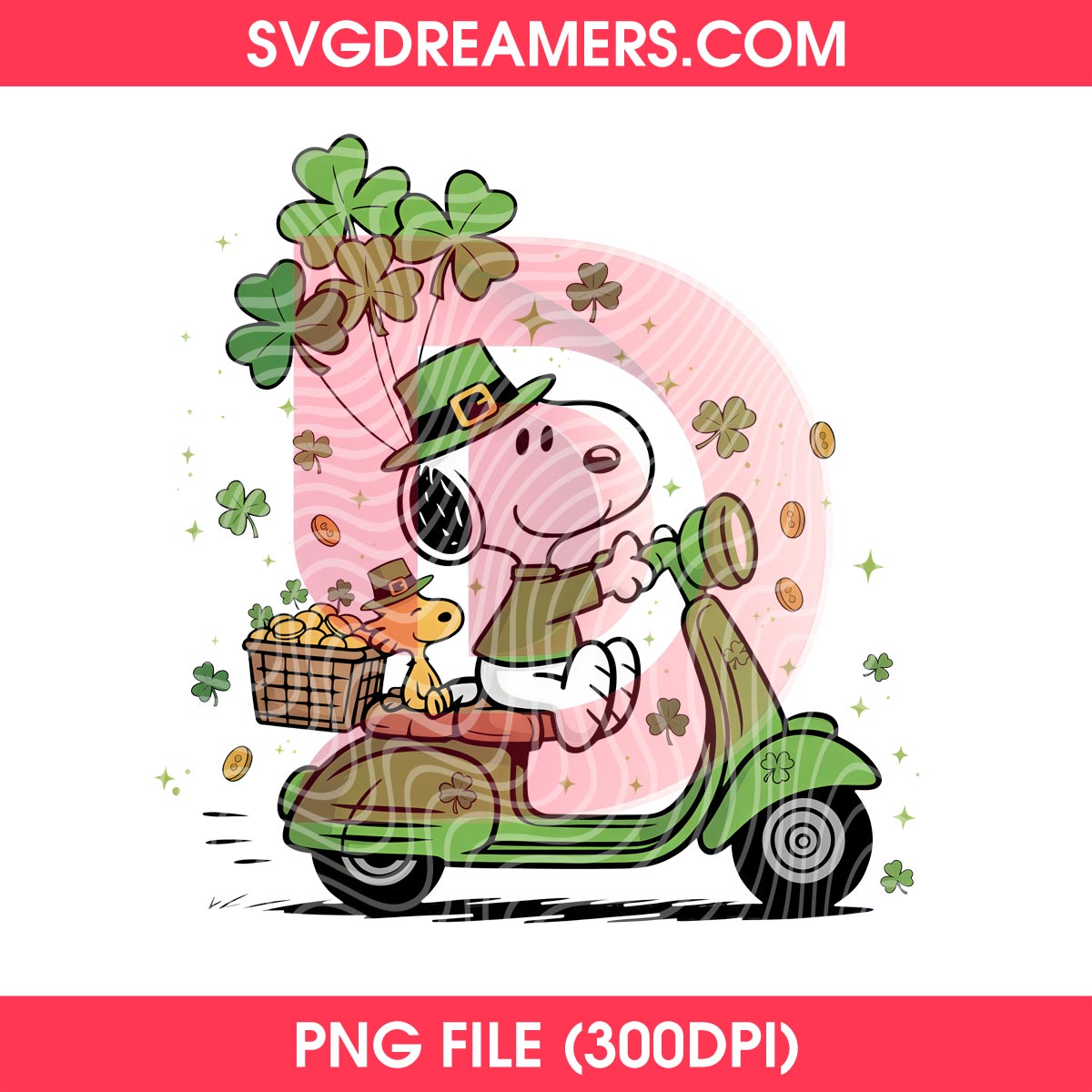 Bundle Snoopy St Patricks Day PNG 9 Bundle Snoopy St Patricks Day PNG