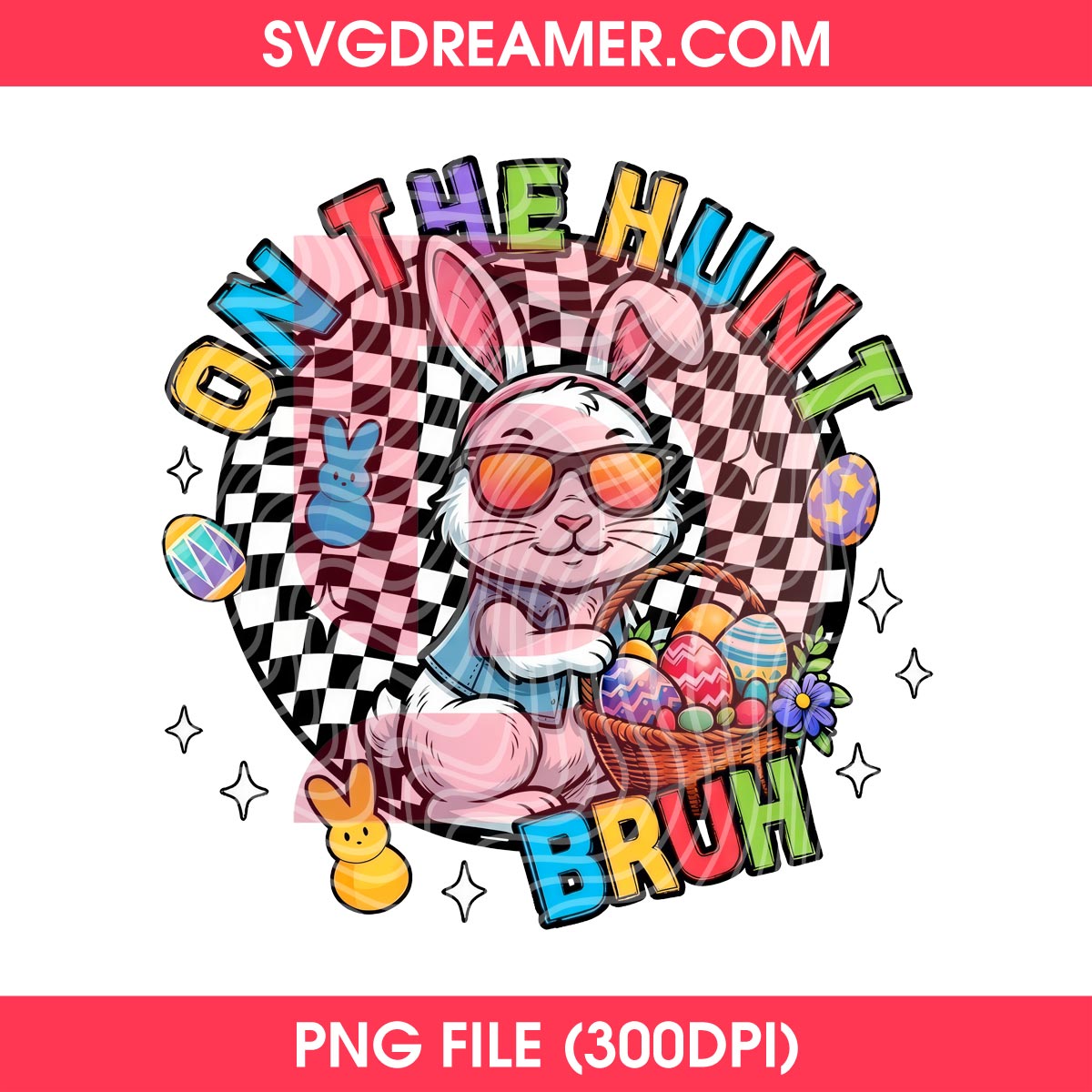 Bunny Easter On The Hunt PNG, Happy Easter 2026 Cute Bunny PNG 1 Bunny Easter On The Hunt PNG, Happy Easter 2026 Cute Bunny PNG