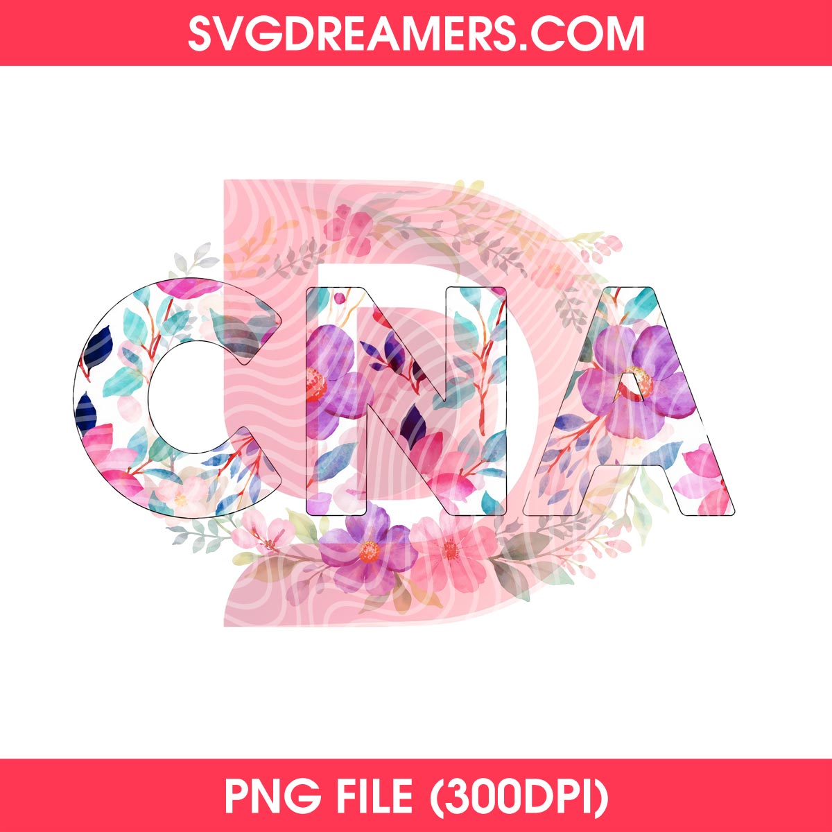 CNA Flower Design PNG Custom Order 2 CNA Flower Design PNG Custom Order
