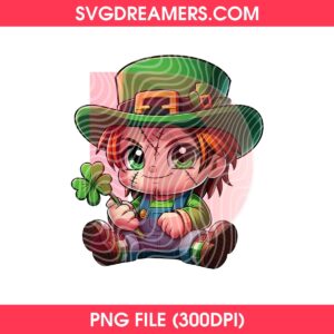 Chibi Horror Friends St Patricks Day PNG, Lucky Chibi Killers Patricks PNG Bundle 17 Chibi Horror Friends St Patricks Day PNG, Lucky Chibi Killers Patricks PNG Bundle