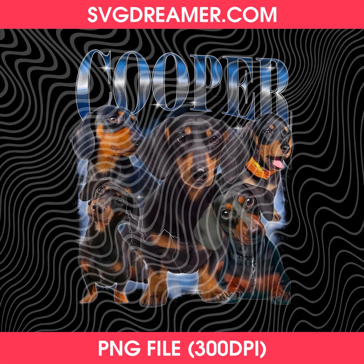 Cooper Dogs PNG Design 2 Cooper Dogs PNG Design