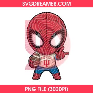 Cute Cartoon Spiderman NY Yankees PNG Files