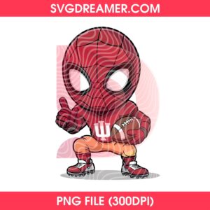 Cute Cartoon Spiderman NY Yankees PNG Files