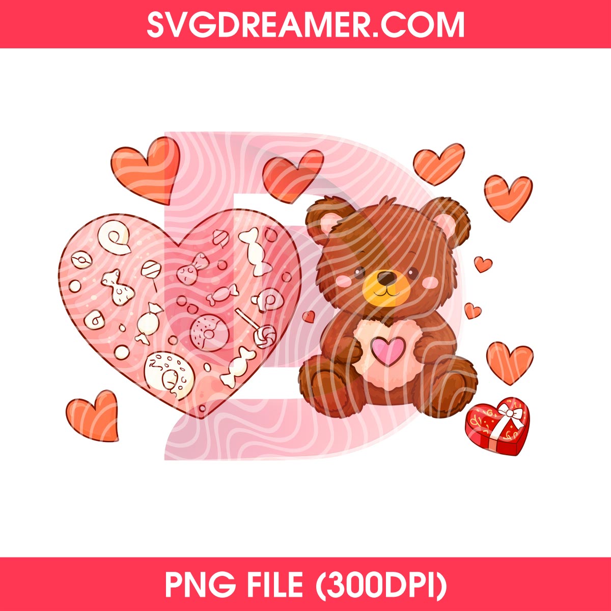 Cute Teddy Bear With Heart PNG 2 Cute Teddy Bear With Heart PNG