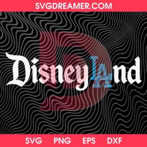 Disneyland LA Dodgers Logo SVG PNG 3 Disneyland LA Dodgers Logo SVG PNG