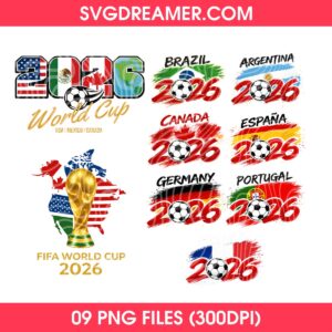 FIFA World Cup 2026 PNG Bundle