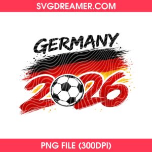 Germany FIFA World Cup 2026 PNG
