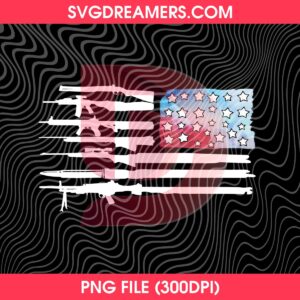Guns America Flag PNG 3 Guns America Flag PNG