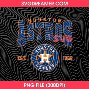 Astros EST 1962 PNG Design, Houston Astros Baseball Logo Circle PNG
