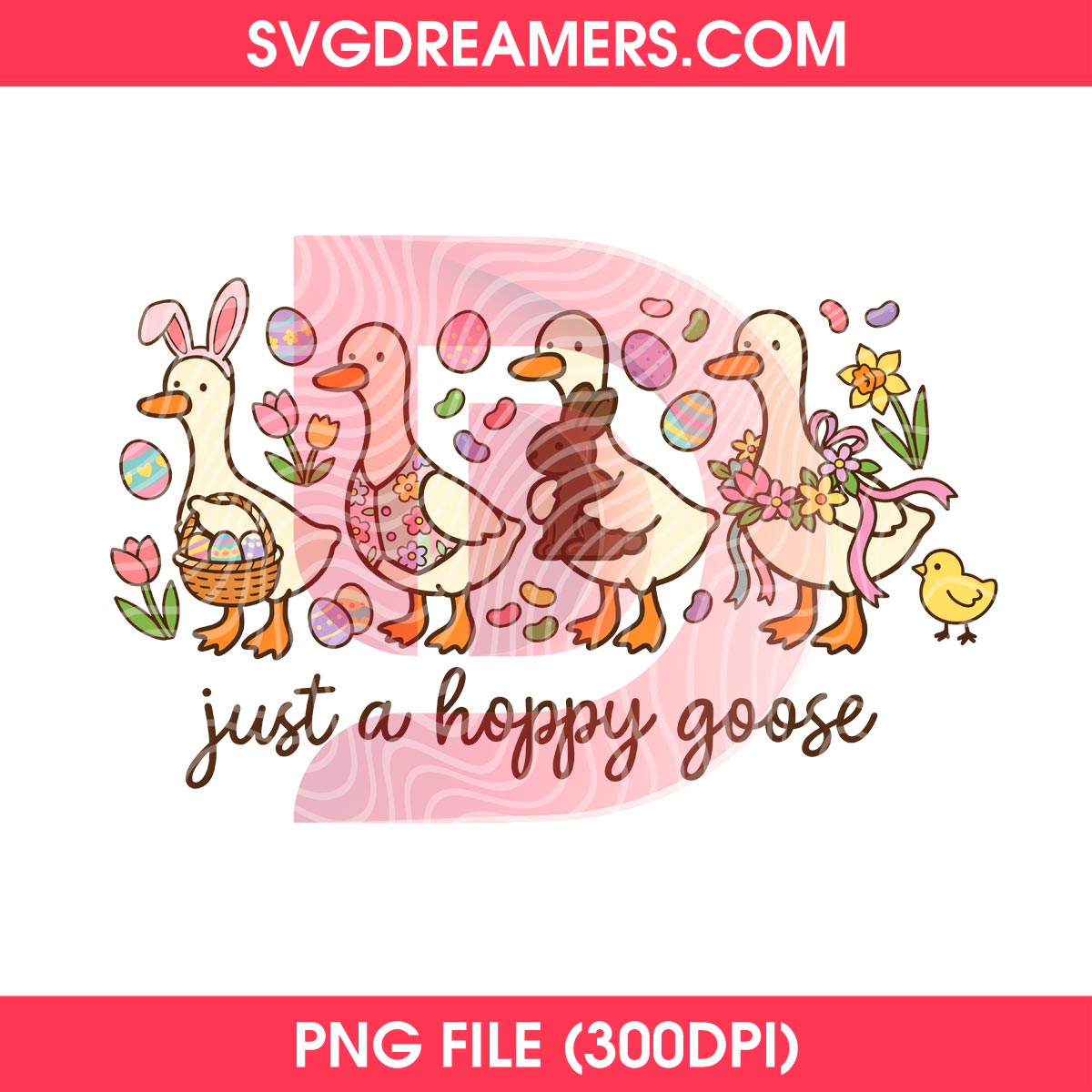 Just A Hoppy Goose PNG, Funny Goose Happy Easter 2026 PNG 2 Just A Hoppy Goose PNG, Funny Goose Happy Easter 2026 PNG