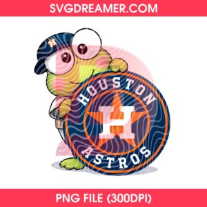 Keroppi With Houston Astros Logo PNG, Sanrio Cartoon Frog Baseball Astros PNG